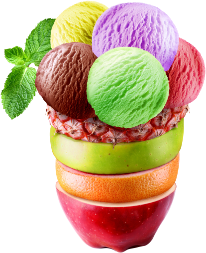 Welcome - All The Flavours Of Ice Cream Clipart (620x554), Png Download