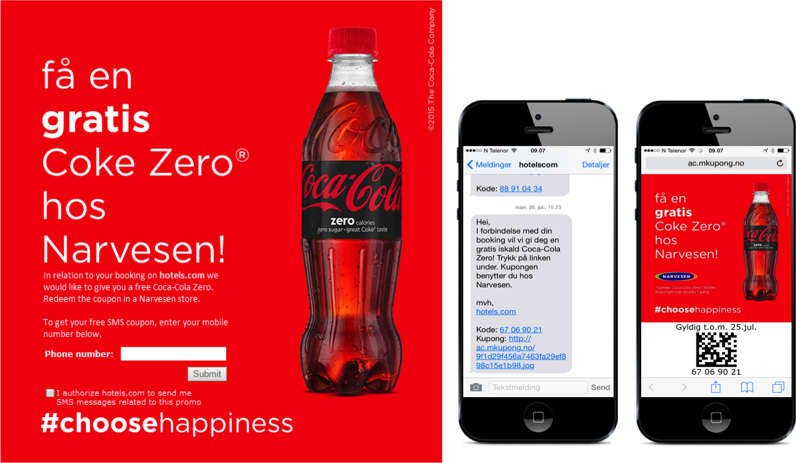 Once Booked The Consumer Were Led To A Simple Landing - Coca-cola Clipart (1548x900), Png Download