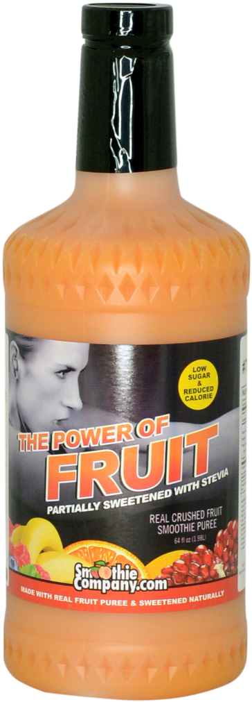 Smoothie Company's Lean Smoothie Puree 'power Of Fruit' - Bottle Clipart (564x1280), Png Download