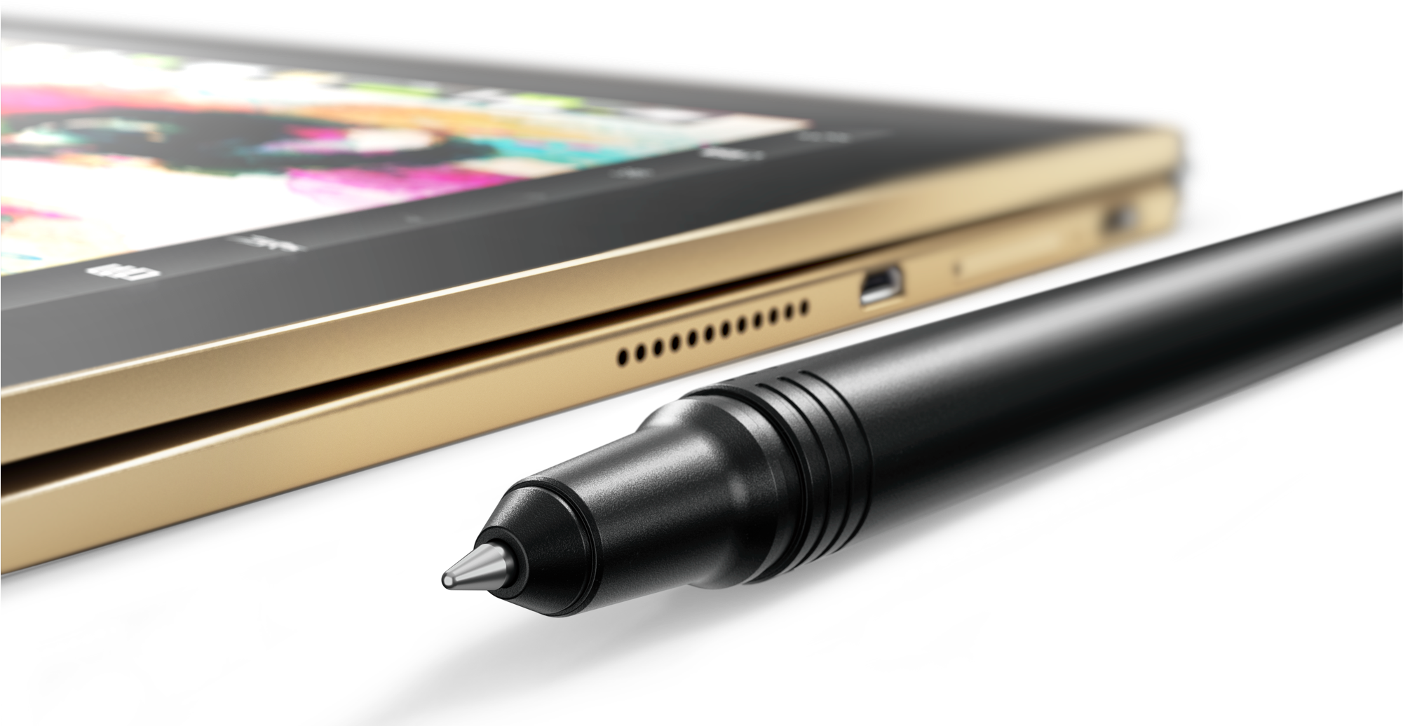 Lenovo Launches Yoga Book Clipart (2000x1126), Png Download