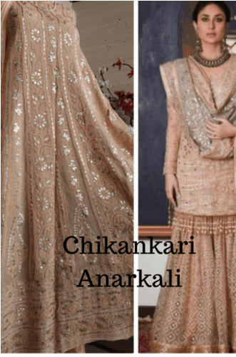 Chikankari Suits- The Classic Lucknowi Art Blends In - Gown Clipart (940x500), Png Download