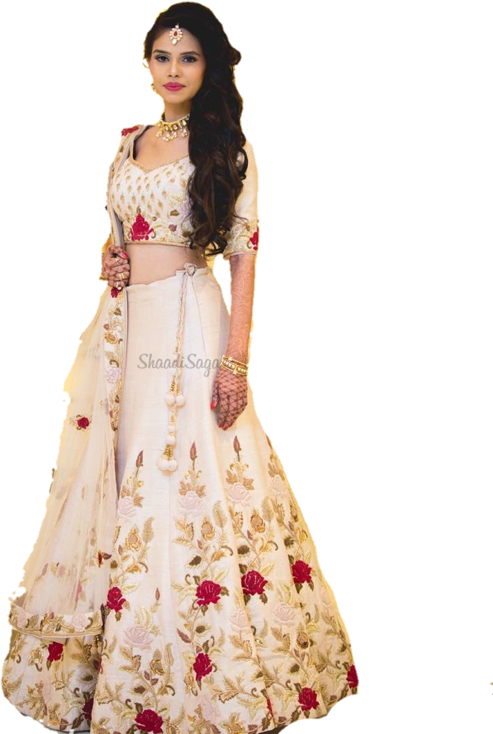 Lehanga 1527314692qxzcke - Yellow Lengha Clipart (900x1061), Png Download