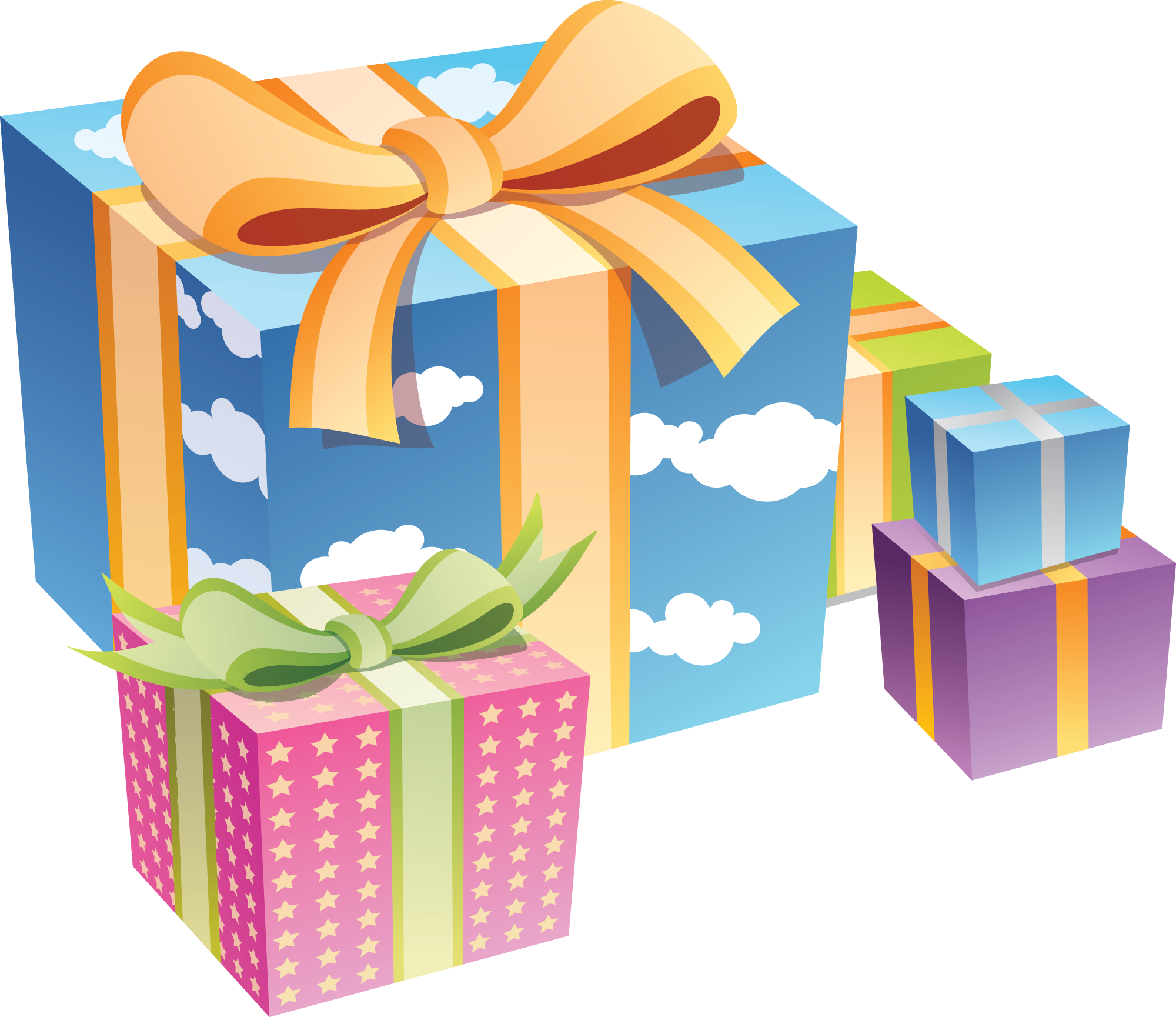 Gift Vector Png Birthday Gift Box Png Clipart Large Size Png Image