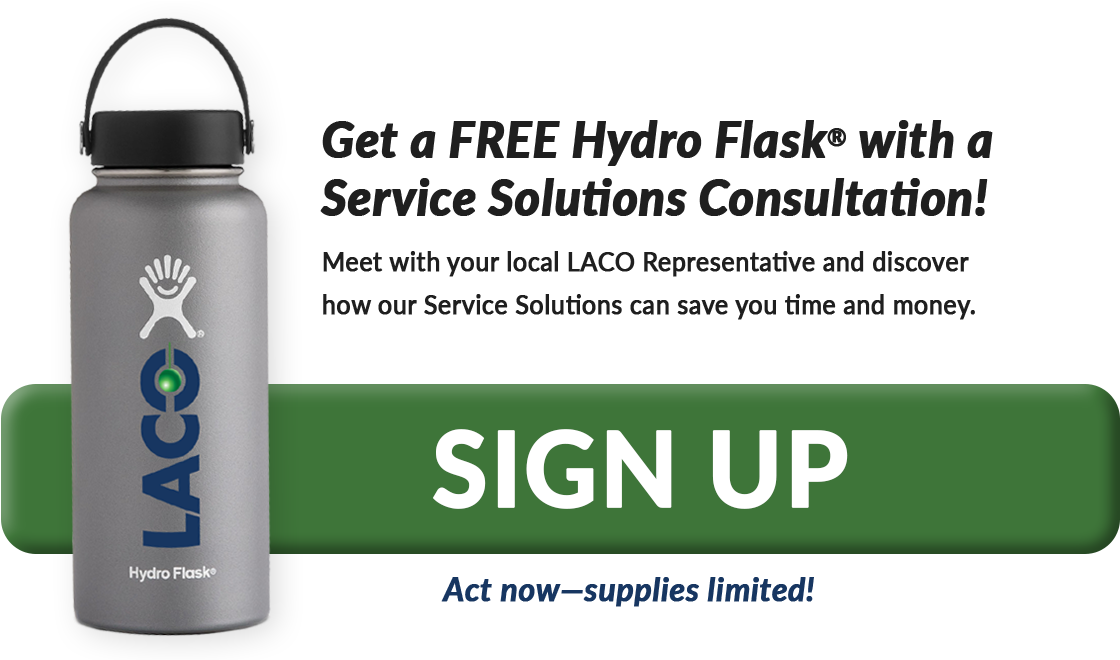 To Learn How Laco Service Solutions Can Save You Time - Water Bottle Clipart (1179x659), Png Download