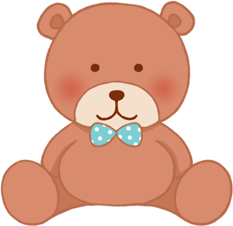 #cute #bear #doll #tebby #baby - Teddy Bear Clipart (500x500), Png Download