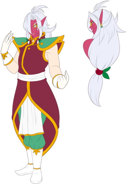 Oh Boy Oh Boy More Dragon Ball Character Ideas - Shinjin Oc Clipart (500x675), Png Download