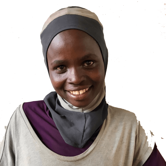 Halime Adam Yaya - Girl Clipart (696x697), Png Download