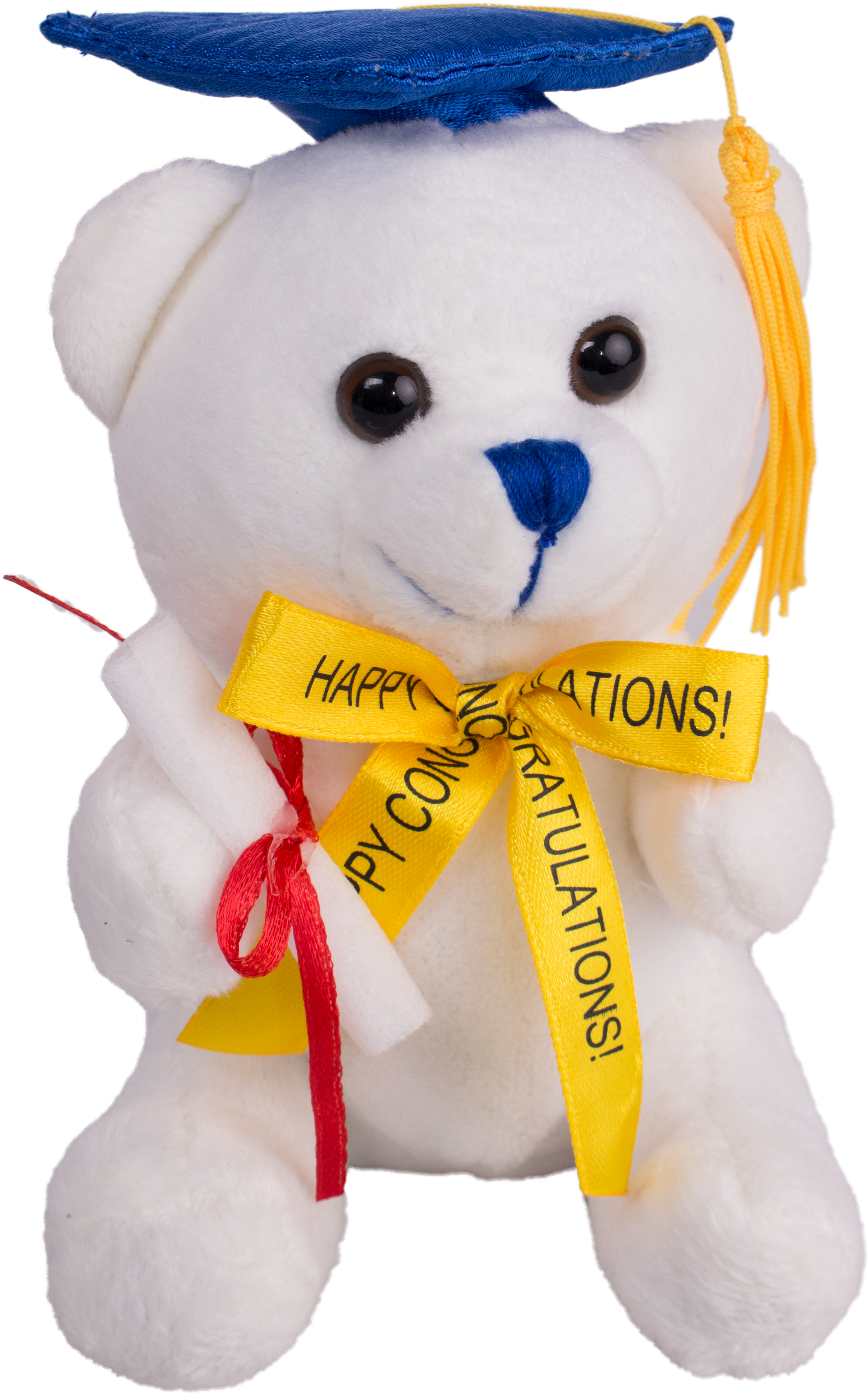 Veil Entertainment Graduation Bear With Diploma - Teddy Bear Clipart (3456x3456), Png Download