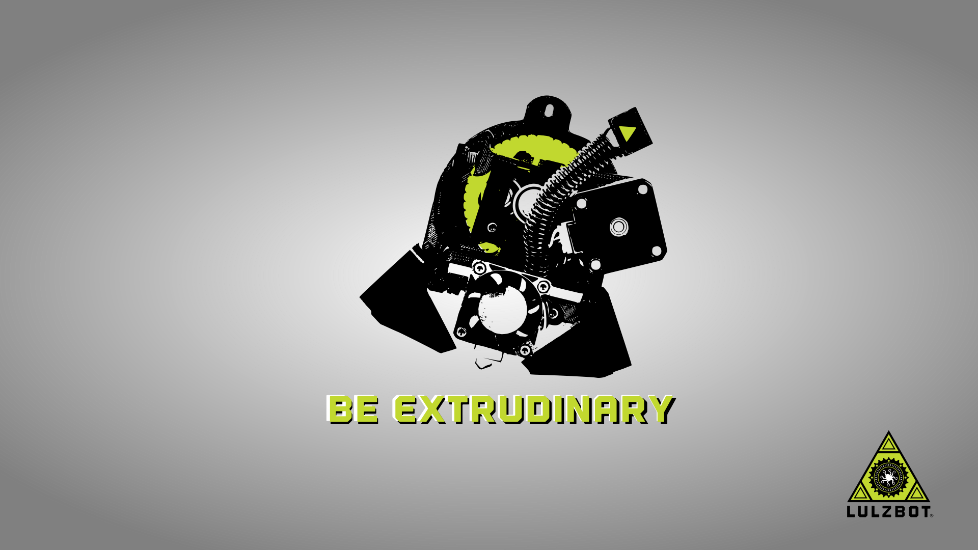 Beextrudinary Wallpaper - Lulzbot Clipart (1920x1080), Png Download
