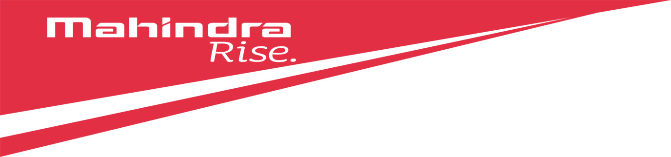 S No - Logo Of Mahindra Rise Clipart (1376x322), Png Download