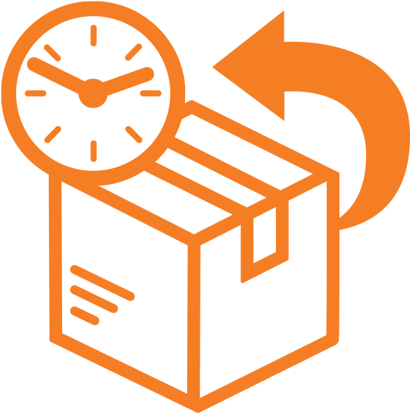 How Long Do I Have To Return My Product For Refund - Delivery Box Icon Png Clipart (600x600), Png Download