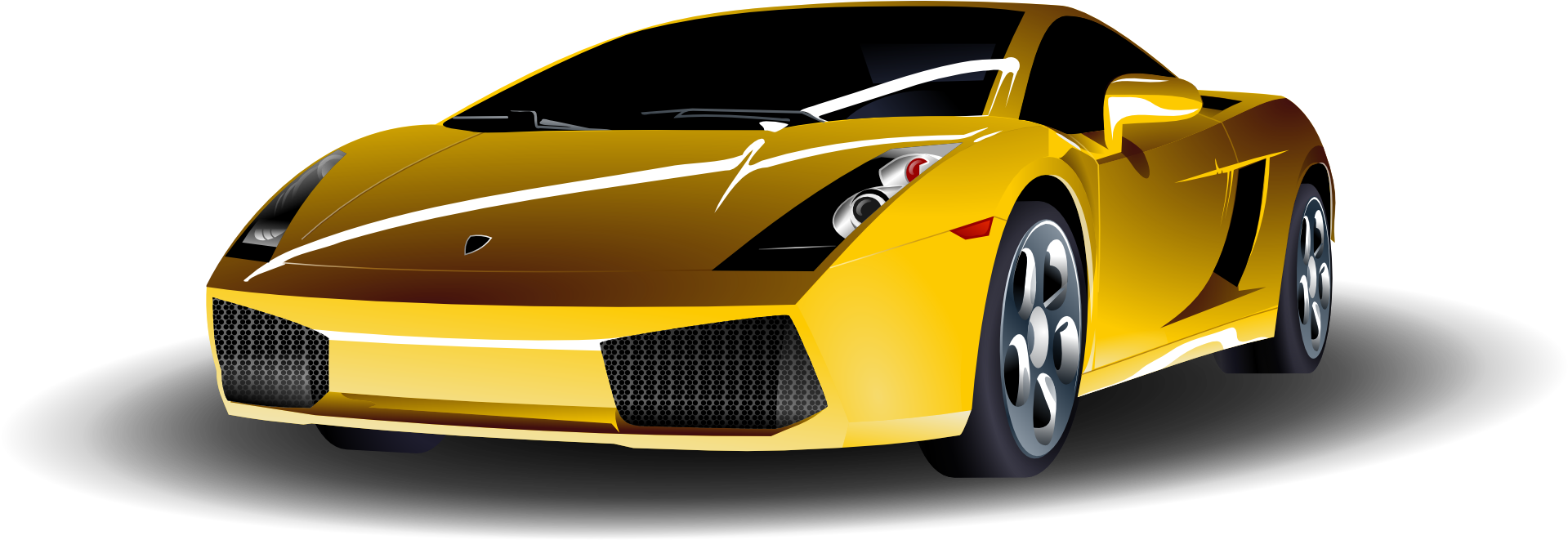 Lamborghini Clipart File - Png Luxury Cars Transparent Png (958x374), Png Download
