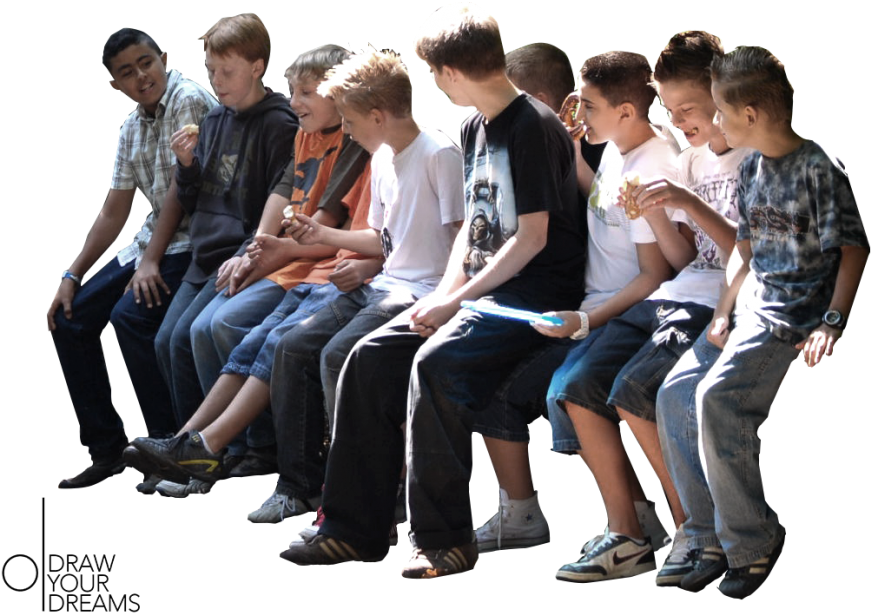 2010 Drawyourdreams - Social Group Clipart (924x672), Png Download