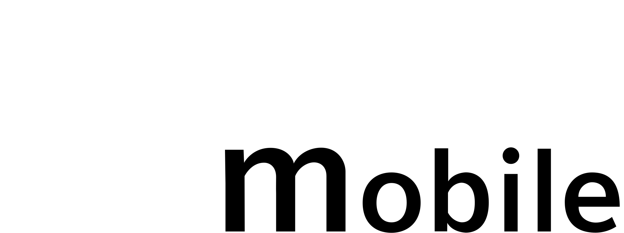 Siemens Mobile Logo Black And White Clipart (2191x819), Png Download