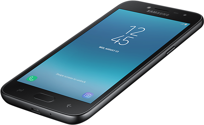 Png Original - Samsung Galaxy Grand Prime Pro Black Clipart (802x615), Png Download
