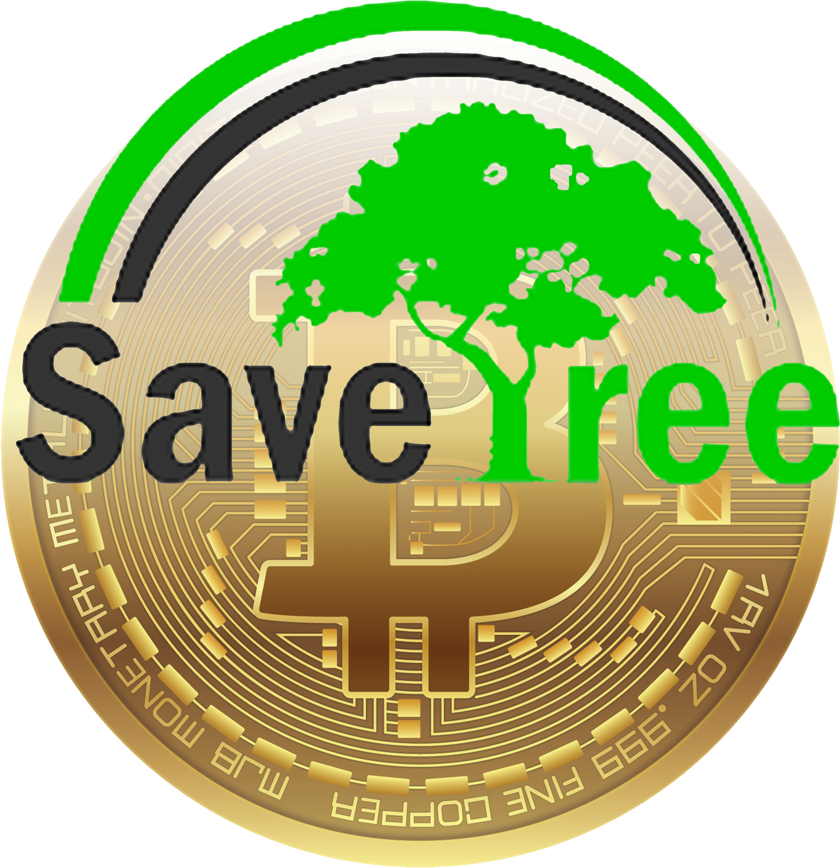 Buy Bitcoin - Tree Clipart (4500x5400), Png Download