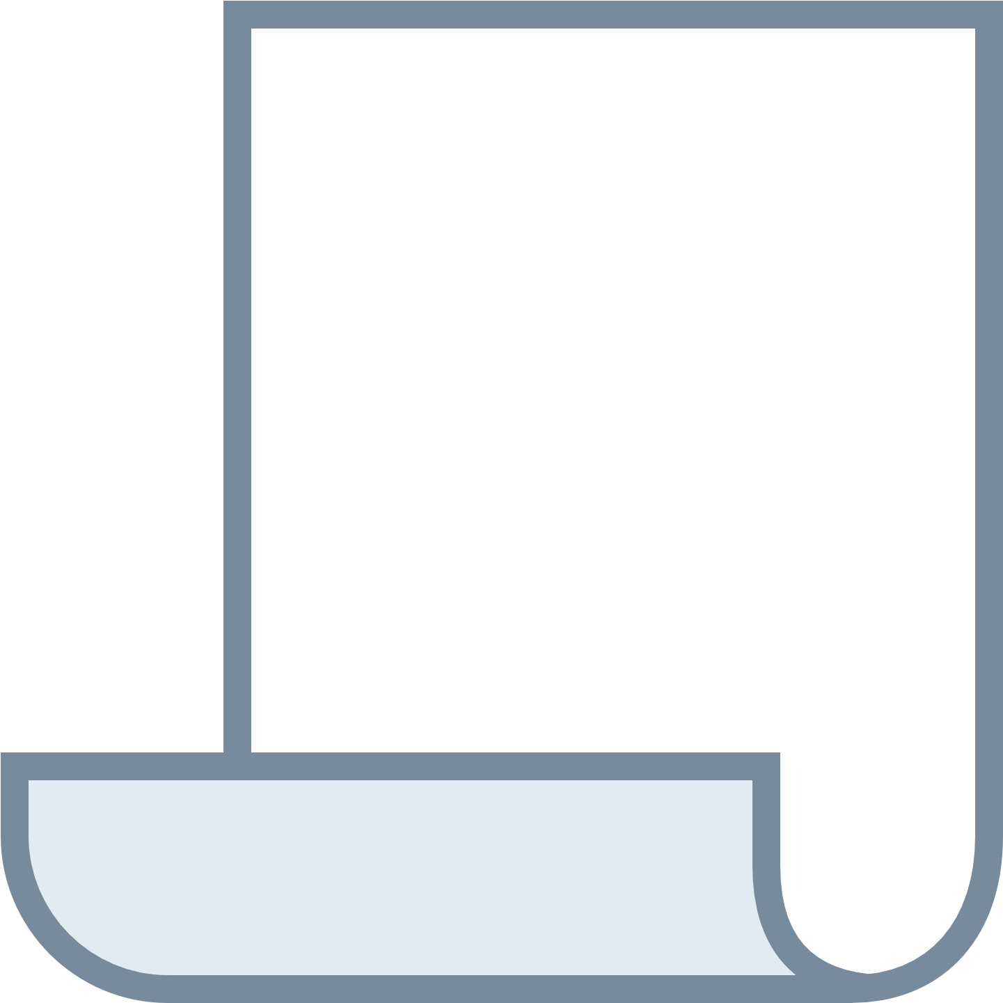 This Icon Is A Rectangle, With The Short Lines Being Clipart (1600x1600), Png Download
