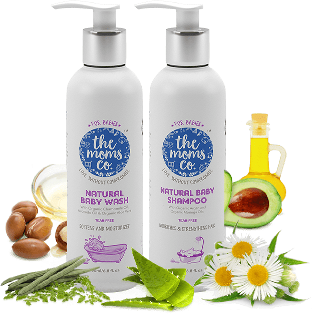 Natural Tear-free Cleaning Bundle For Baby - Cosmetics Clipart (659x659), Png Download