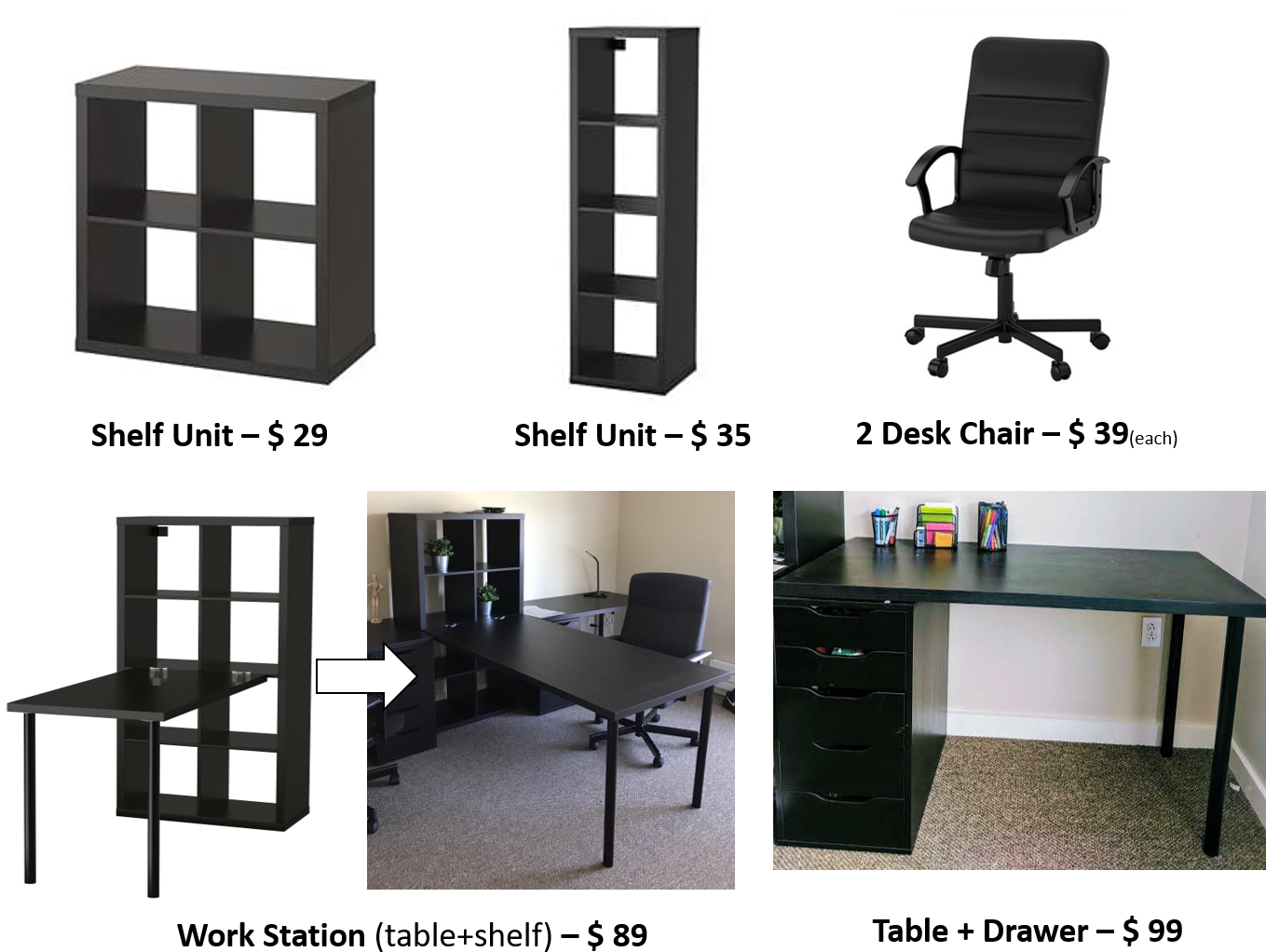 Office Furniture Pictures - Office Chair Clipart (1358x1048), Png Download