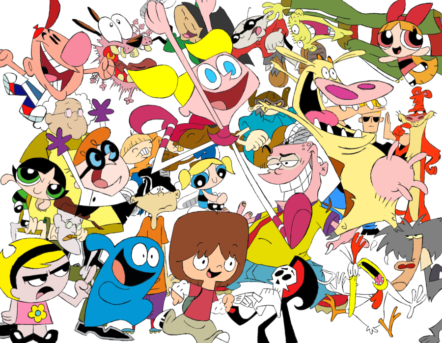 90s Cartoon Network Characters Cartoon Photo, - 90s Cartoon Characters Cartoon Network Clipart (900x698), Png Download