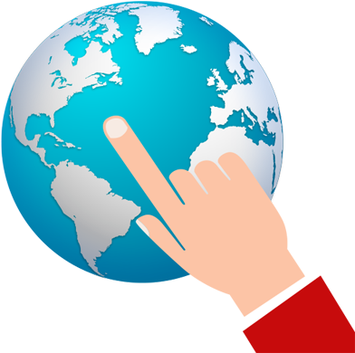 Atm Service - World Globe Png Transparent Clipart (626x626), Png Download