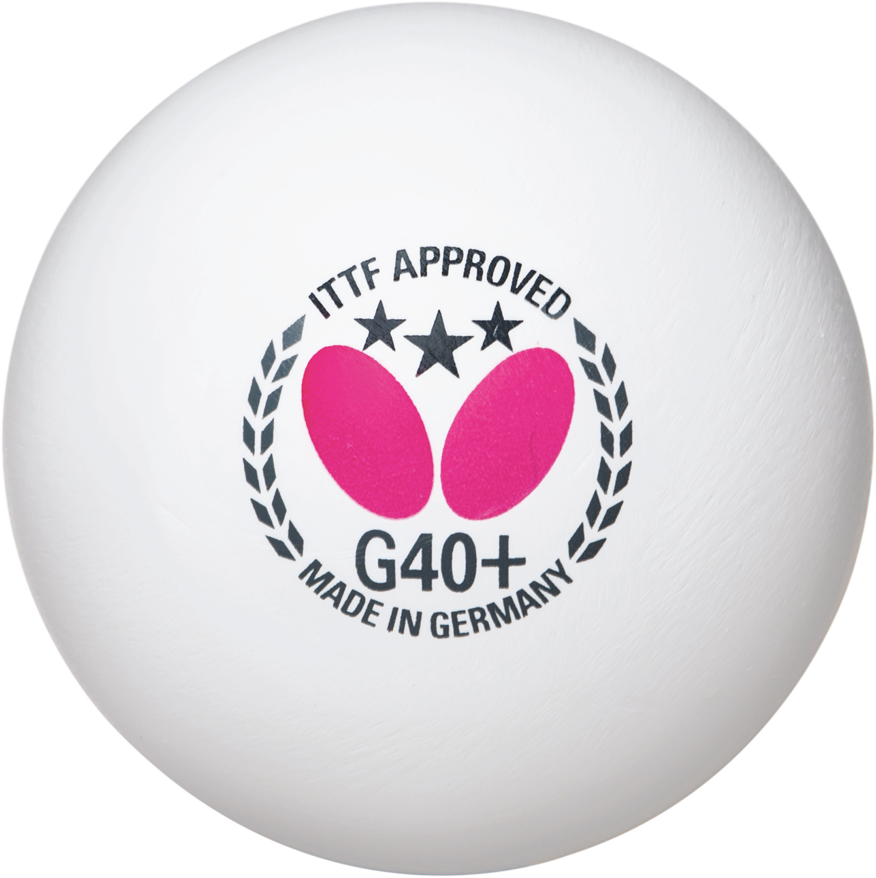 The Butterfly Three-star G40 Ball Is Becoming More - Ball For Table Tennis Clipart (1796x1800), Png Download