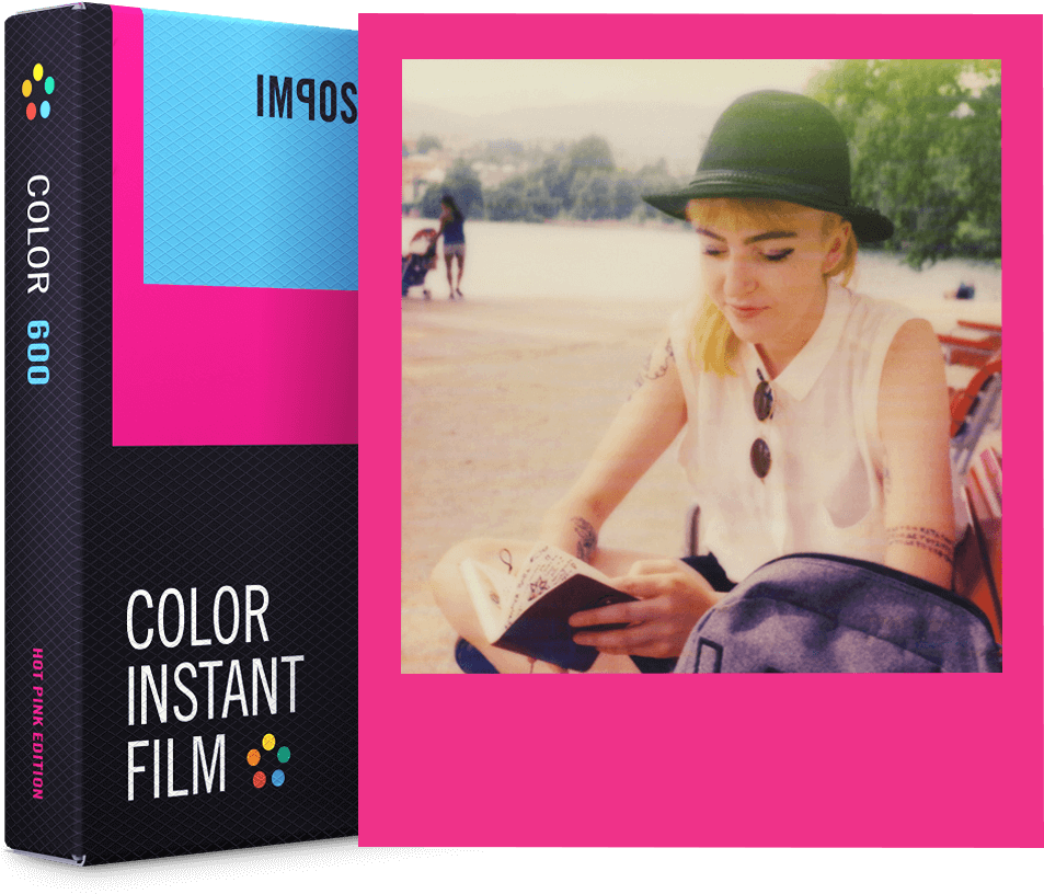 First Up, Impossible Offers The Original Format Colour - Pelicula Polaroid Sx 70 Clipart (1024x1024), Png Download