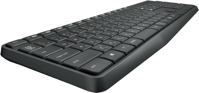 - Ja-jp - Logitech Mk235 Wireless Keyboard & Mouse Combo Clipart (652x560), Png Download