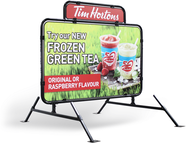 Our Mini Billboard - Outdoor Advertising Signs Clipart (600x600), Png Download