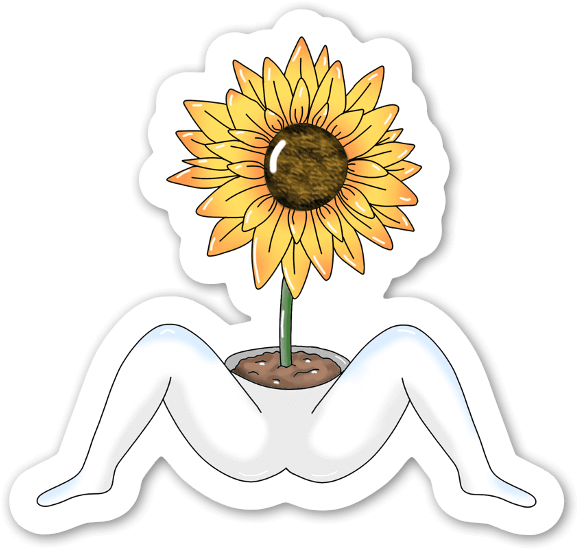 Sunflower Clipart (600x579), Png Download