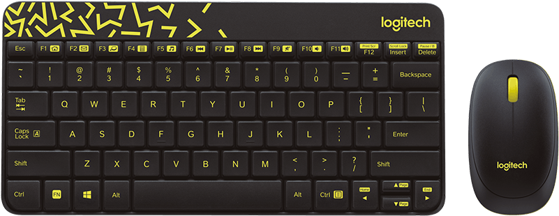 Logitech Wireless Combo Mk240 Clipart (800x687), Png Download