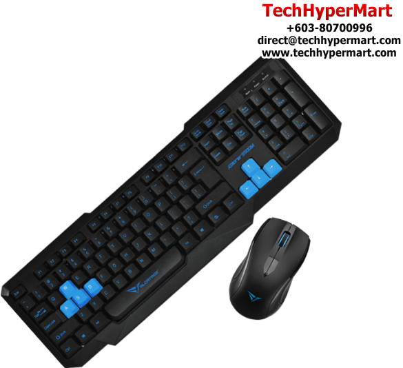 Alcatroz Xplorer 5500m Keyboard And Mouse Combo - Alcatroz Xplorer 5500m Keyboard Combo Clipart (585x534), Png Download
