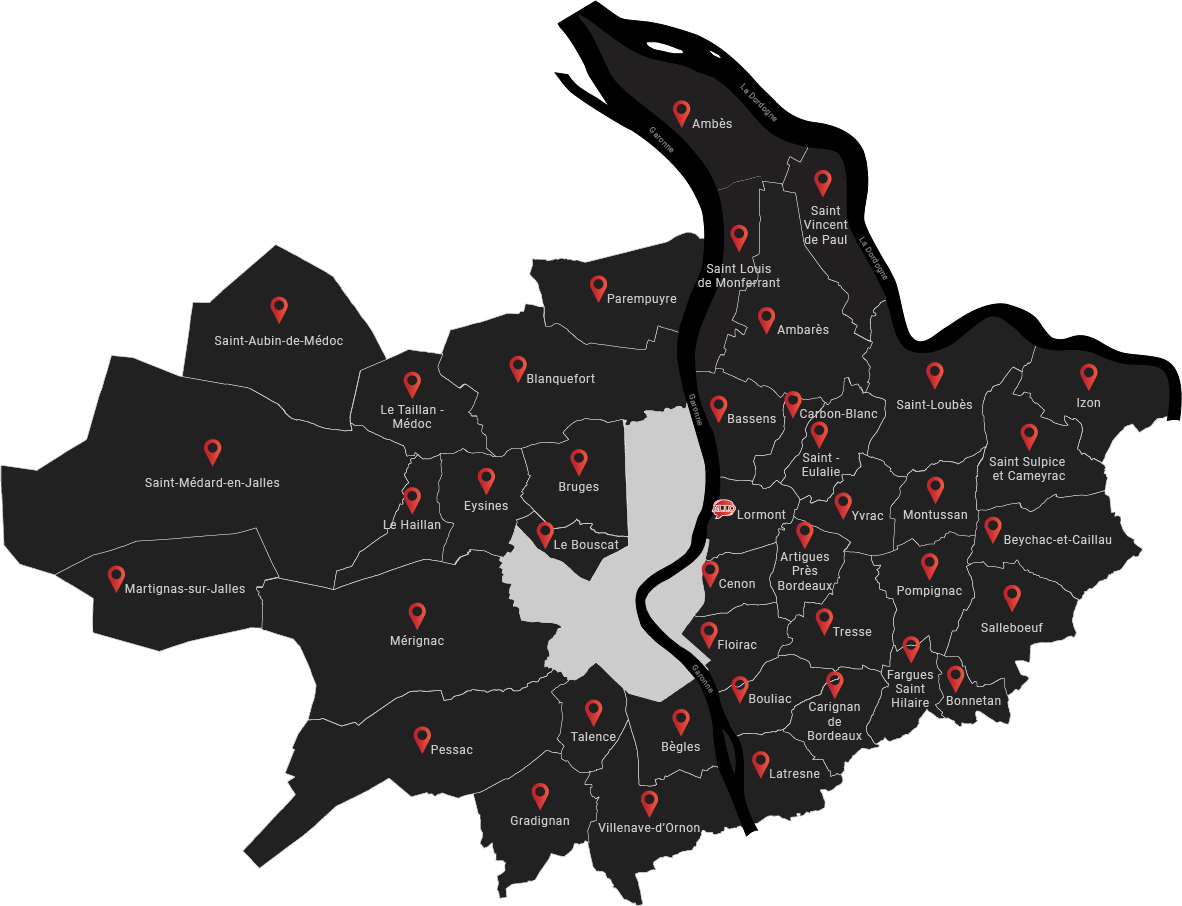 Map Zone De Livraison - Tree Clipart (1182x906), Png Download