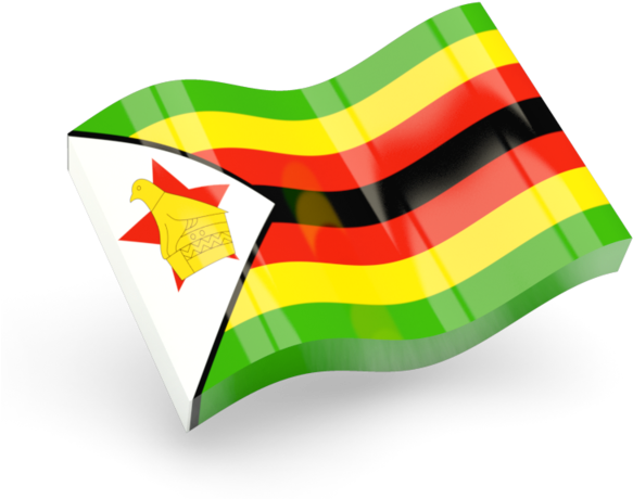 Zimbabwe Flag Clipart (640x480), Png Download