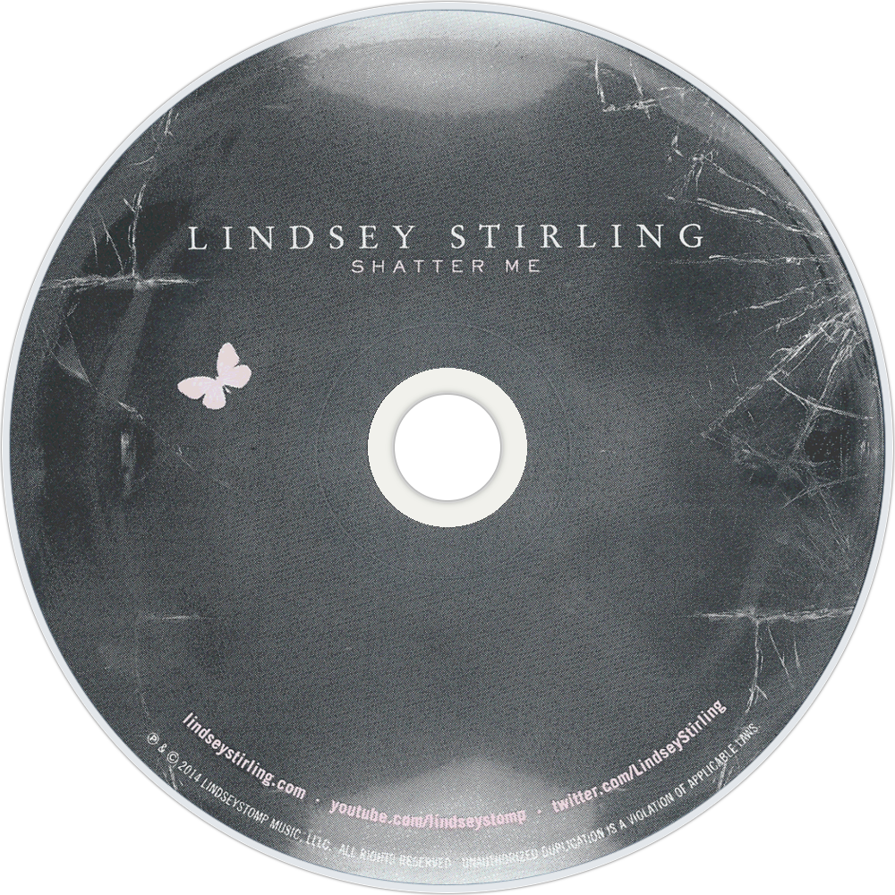 Lindsey Stirling Shatter Me Cd Disc Image - Cd Clipart (1000x1000), Png Download