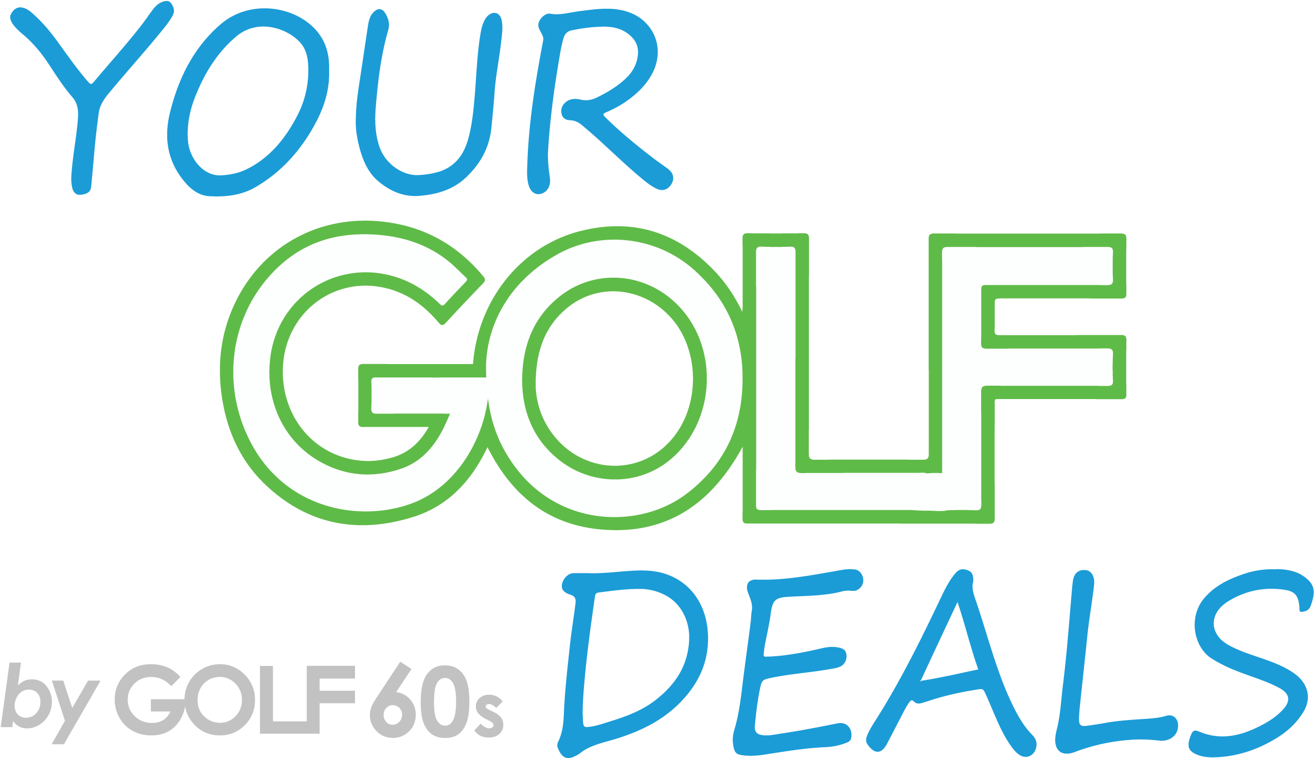 The Best Golf Deals Your Golf Deals By Golf 60s - Graphic Design Clipart (2713x1639), Png Download