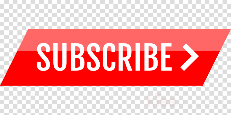 Youtube Red Logo Png - Transparent Youtube Subscribe Button Clipart (900x450), Png Download