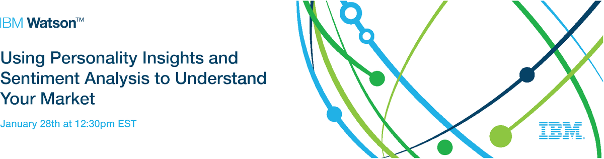 Ibm Watson On Twitter - Watson Analytics Clipart (1200x316), Png Download