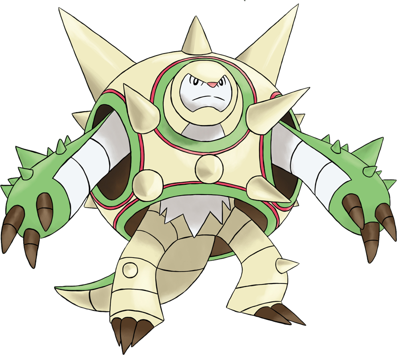 16,858,000 Exp - Mega Chesnaught Clipart (800x715), Png Download