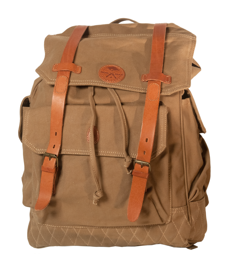 Hogman Outdoors Classic Old School Rucksack - Old School Backpack New Clipart (900x900), Png Download
