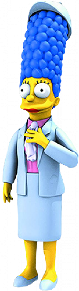 Simpsons 25th Anniversary - Cartoon Clipart (300x1103), Png Download