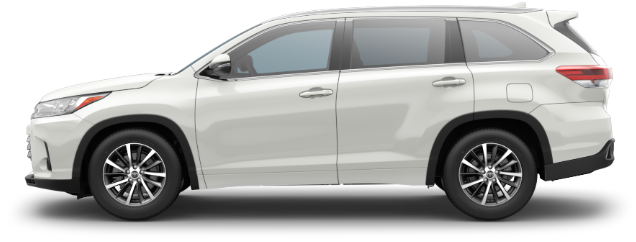 2019 Toyota Highlander Model Review In Cincinnati Oh - Toyota Highlander Side View Clipart (864x477), Png Download