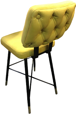 Toggle Bar Stool Button Back Inside Out Contracts - Chair Clipart (600x600), Png Download