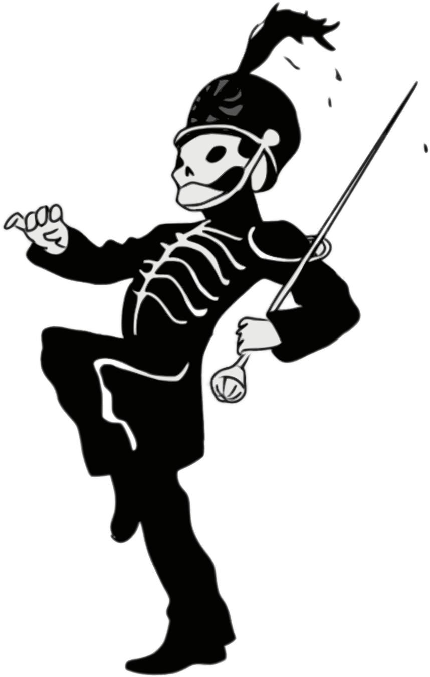 Images/parade - My Chemical Romance The Black Parade Skeleton Clipart (1066x1600), Png Download