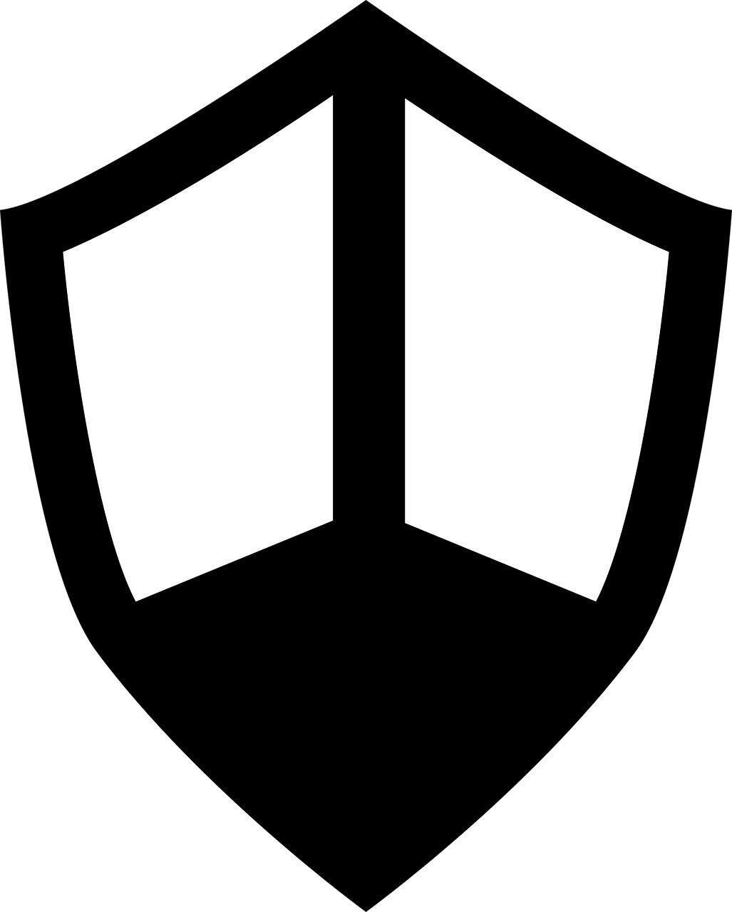 Armor Dealer Seller - Axe Shield Symbol Clipart (1027x1280), Png Download