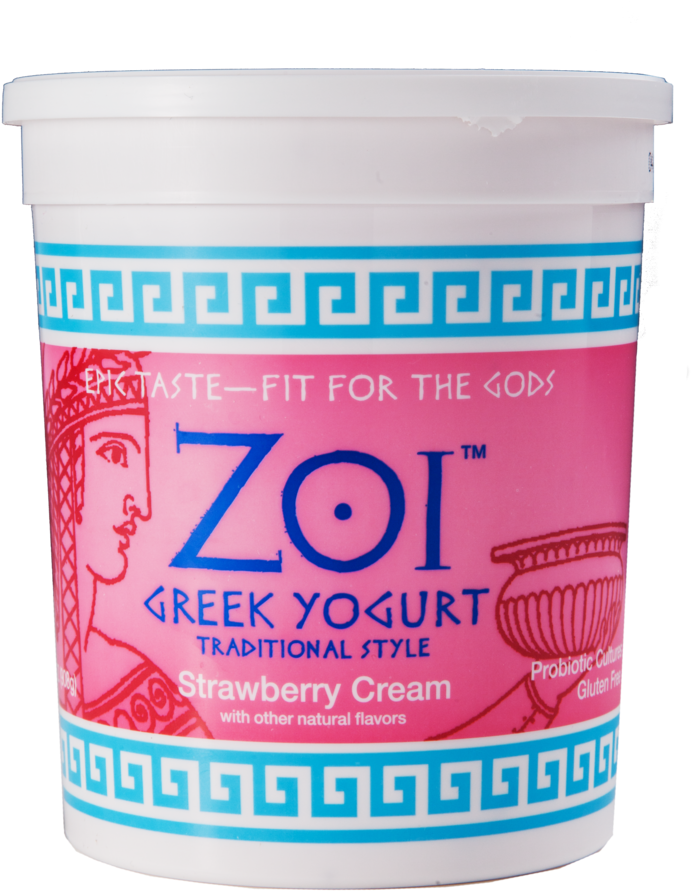 Zoi® Is Made In The Finest Tradition Of Greek Yogurt - Zoi Greek Yogurt Clipart (819x1024), Png Download