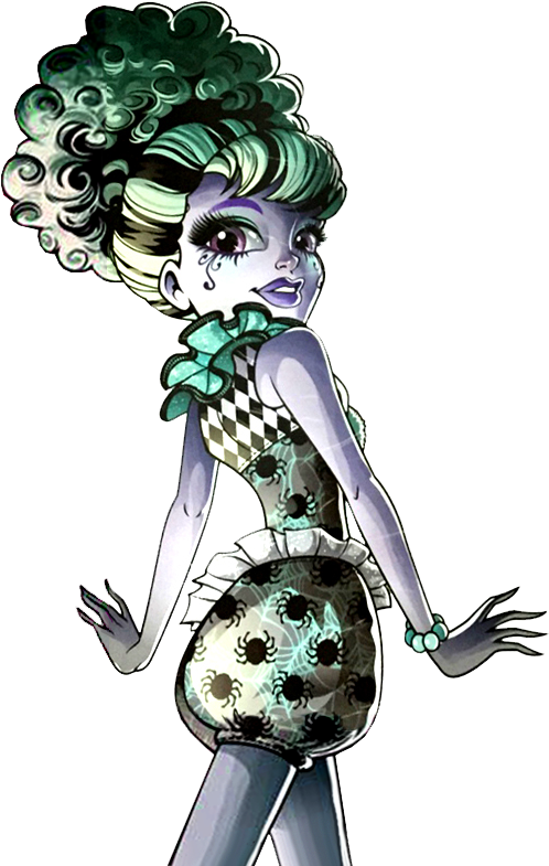 Freak Du Chic Movie Twyla , Png Download - Monster High Twyla Du Chic Clipart (498x785), Png Download