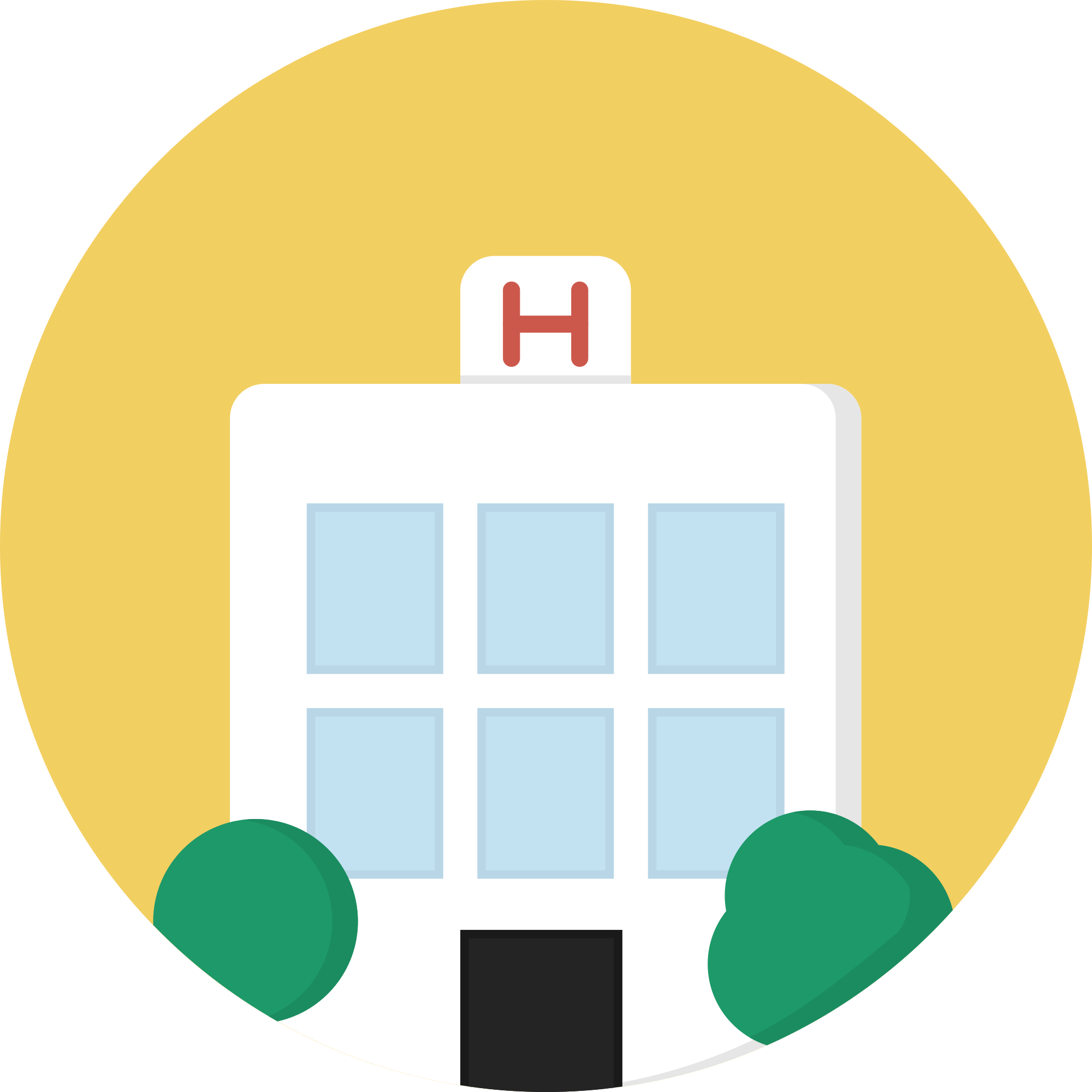 Png Freeuse 4-h Clipart Svg - Hospital Svg Transparent Png (2000x2000), Png Download