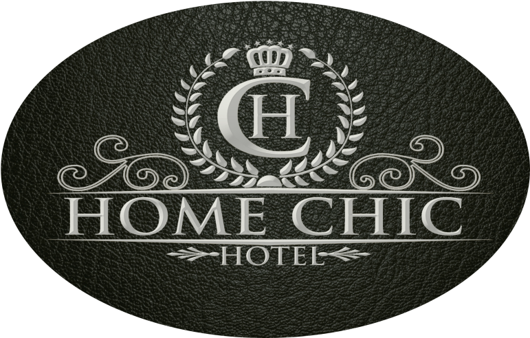 Homechic Hotel Logo Clipart (800x502), Png Download