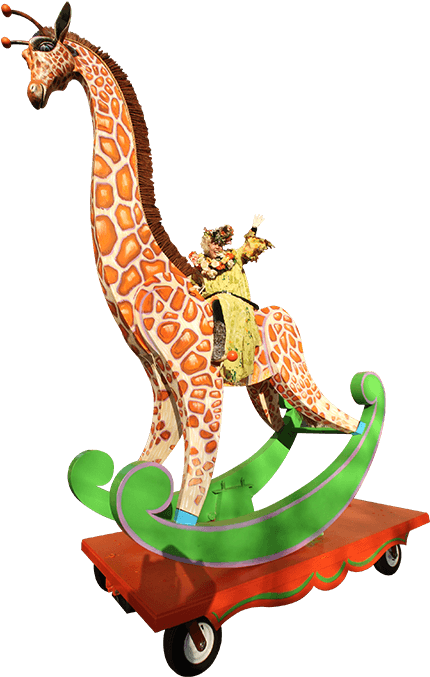 Image Rocking Giraffe - Giraffe Clipart (800x800), Png Download